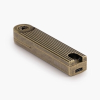 Barebones Pivot Arc Lighter Messing