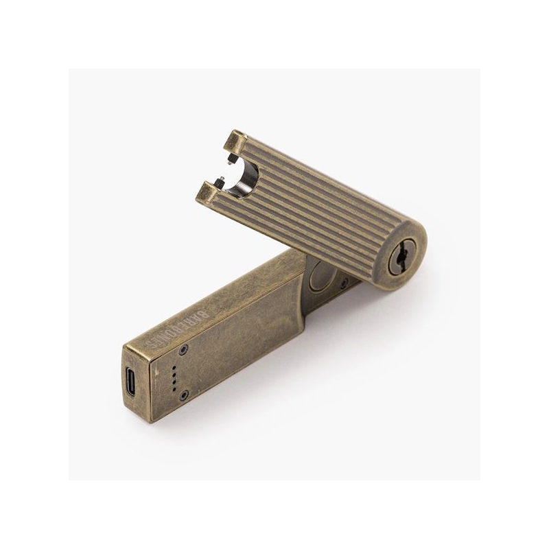 Barebones Pivot Arc Lighter Messing