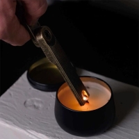 Barebones Pivot Arc Lighter Messing
