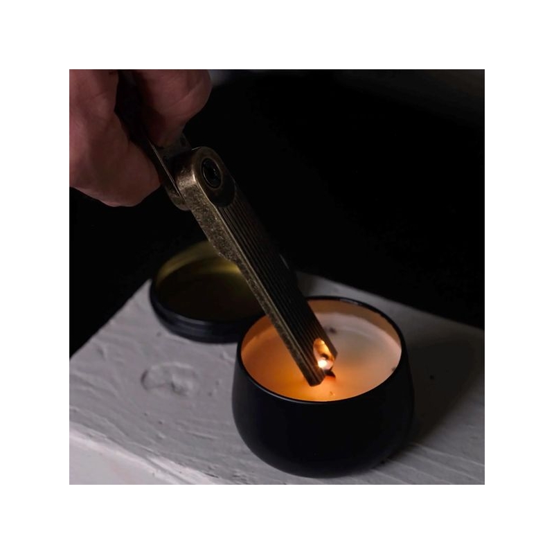 Barebones Pivot Arc Lighter Messing