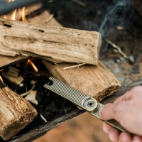 Barebones Pivot Arc Lighter Messing