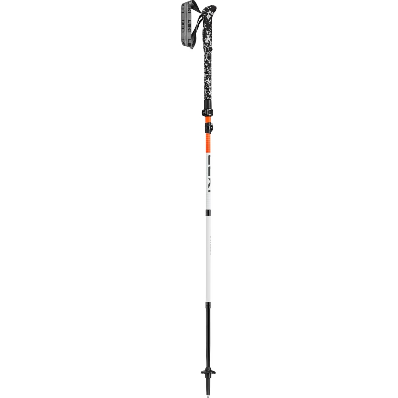 Leki Skysolo FX Carbon Neonorange/White/Black wandelstok
