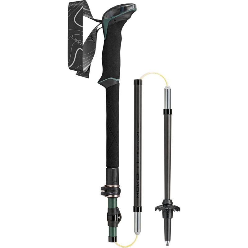 Leki Makalu FX Carbon Naturalcarbon/Malachite-Green/
