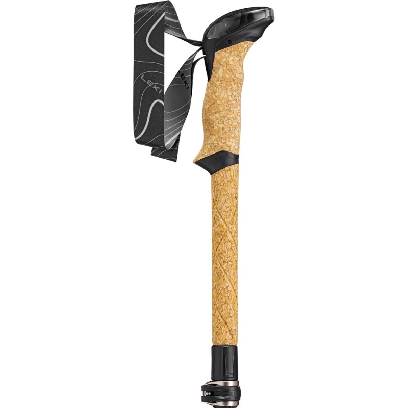 Leki Makalu FX Carbon Compact Naturalcarbon/Greygreen/White