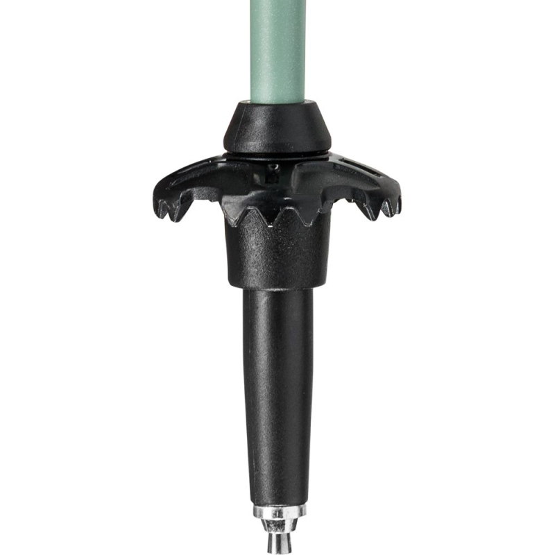 Leki Makalu FX TA Compact Silver/Greygreen/White