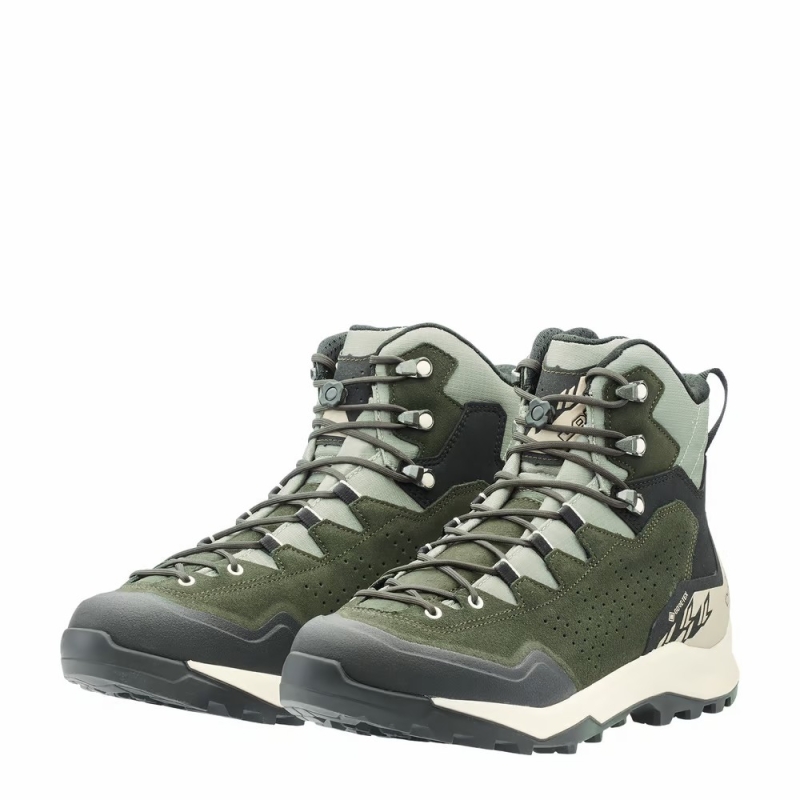 Lowa Explorer GTX Mid Darkgreen/Panna wandelschoen a & a/b