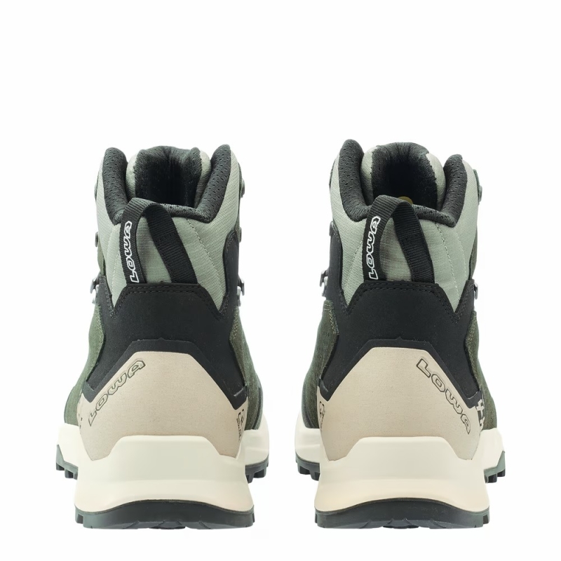 Lowa Explorer GTX Mid Darkgreen/Panna wandelschoen a & a/b