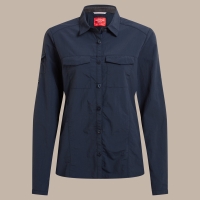 Craghoppers NosiLife Adventure Long Sleeved Shirt III Women's Blue Navy