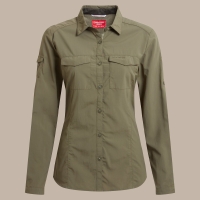 Craghoppers NosiLife Adventure Long Sleeved Shirt III Women's Wild Olive