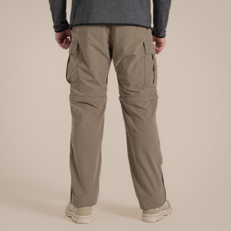 Craghoppers NosiLife Convertible Cargo Trouser III Pebble