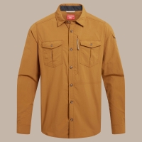 Craghoppers NosiLife Adventure Long Sleeved Shirt III Deep Henna