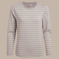 Craghoppers NosiLife Akona Long Sleeved Top Women's Oyster Stripe