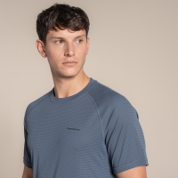 Craghoppers NosiLife SolarShield+ Short Sleeved T-Shirt Dark Pewter