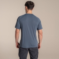 Craghoppers NosiLife SolarShield+ Short Sleeved T-Shirt Dark Pewter