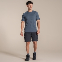 Craghoppers NosiLife SolarShield+ Short Sleeved T-Shirt Dark Pewter