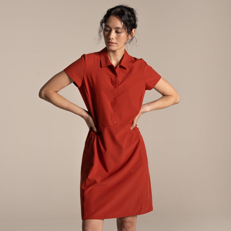 Craghoppers NosiLife Pro Dress IV Women's Cinnabar