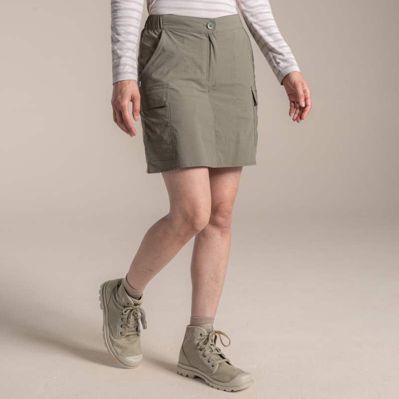 Craghoppers NosiLife Pro Cargo Skort Women's Wild Olive