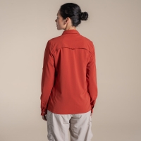 Craghoppers NosiLife Pro Long Sleeved Shirt III Women's Cinnabar