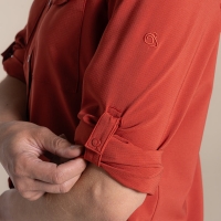 Craghoppers NosiLife Pro Long Sleeved Shirt III Women's Cinnabar