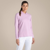 Craghoppers NosiLife Thornbury Long Sleeved Polo Top Women's Orchid