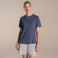 Craghoppers NosiLIfe SolarShield+ Short Sleeved T-Shirt Anthracite
