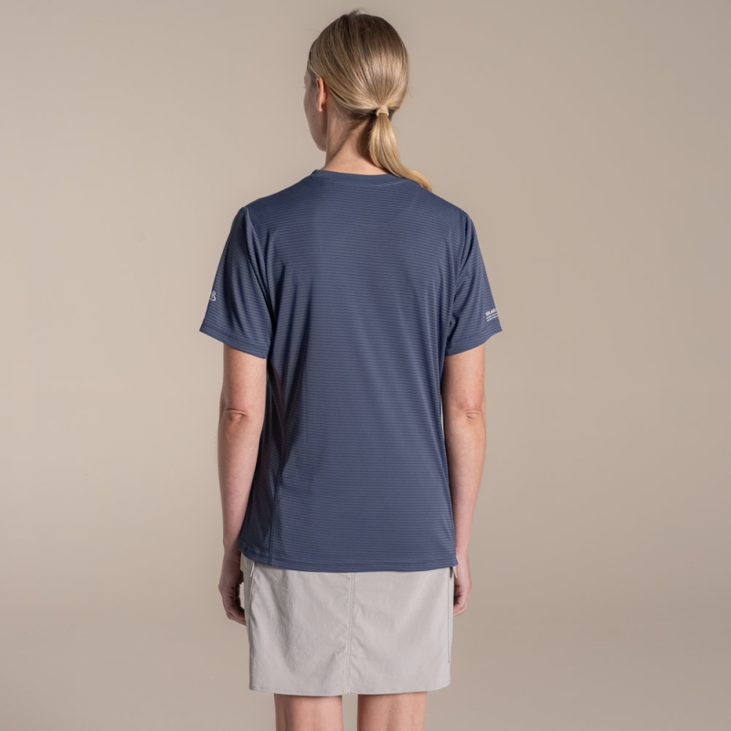 Craghoppers NosiLIfe SolarShield+ Short Sleeved T-Shirt Anthracite