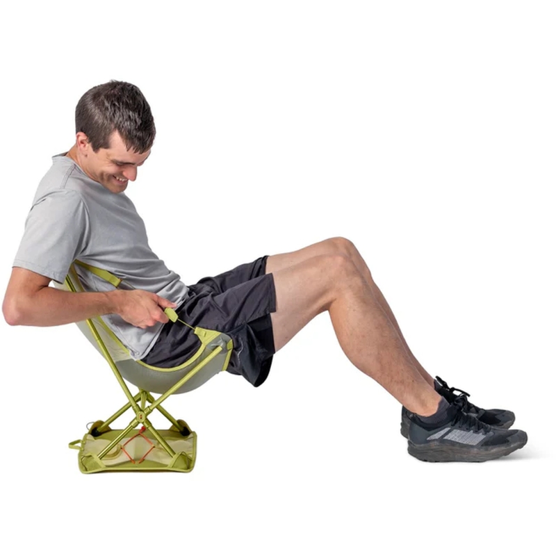 Nemo Moonlite Elite Reclining Backpacking Chair Birch Bud stoel