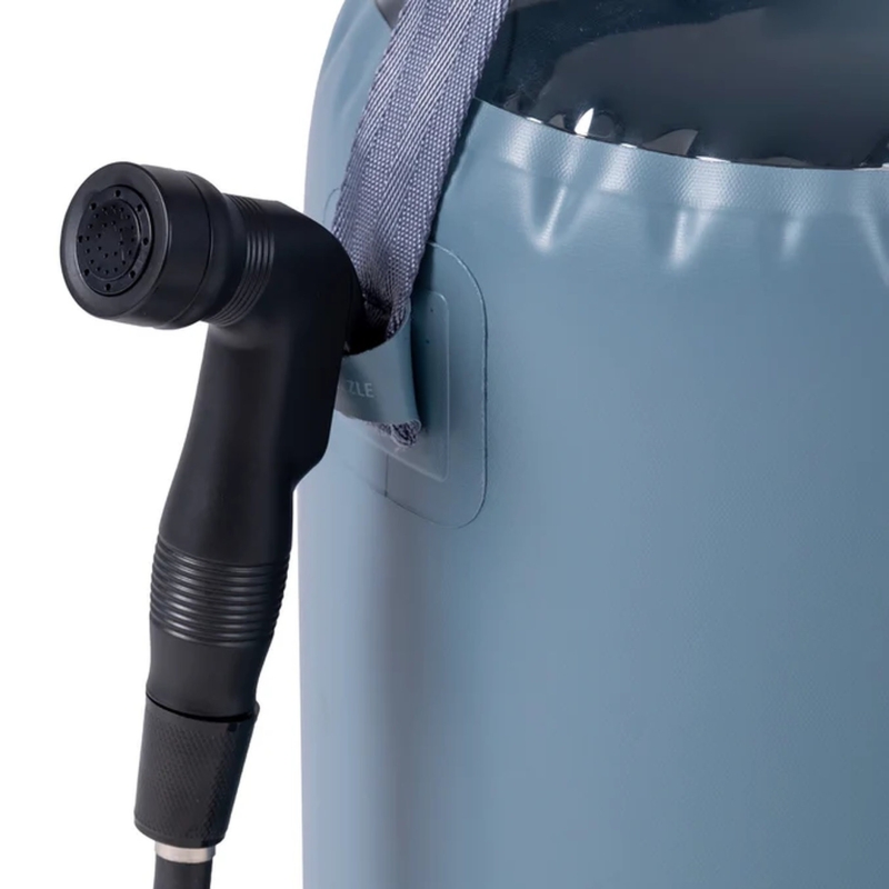 Nemo Helio Portable Pressure Shower Fortress -Silt -Black