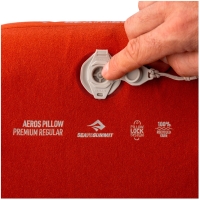Sea to Summit Aeros Premium Pillow Regular Mediterranea kussen