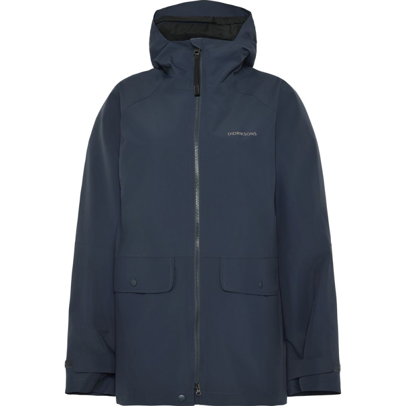 Didriksons Gila Parka Women's Sleepy Blue