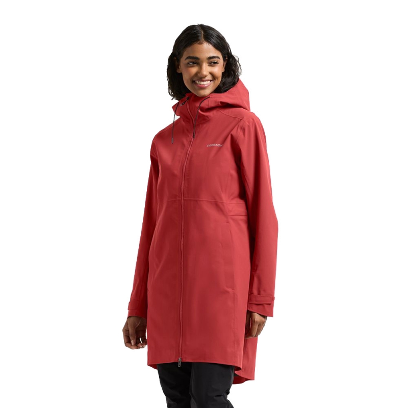 Didriksons Bea Parka 6 Women's Spring Red