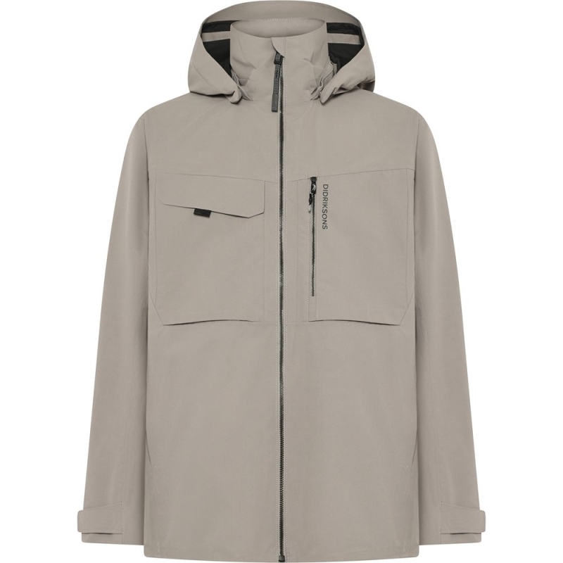 Didriksons Aston Usx Jkt 5 Ash Brown