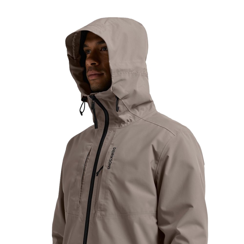Didriksons Soren Usx Parka Ash Brown