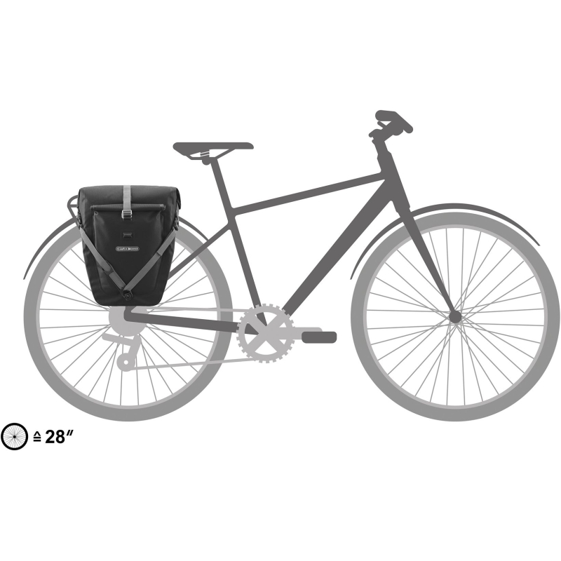 Ortlieb Back-Roller Plus QL2.2 20 + 3 L Black