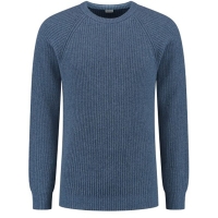 Blue Loop Originals Essential Crew Sweater Sea Blue