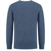 Blue Loop Originals Essential Crew Sweater Sea Blue