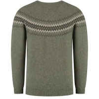 Blue Loop Originals Nordic Sweater Mid Green