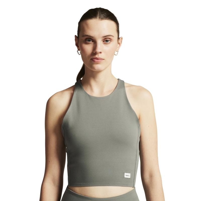 Craft Collective Cropped Singlet Women's Leaf