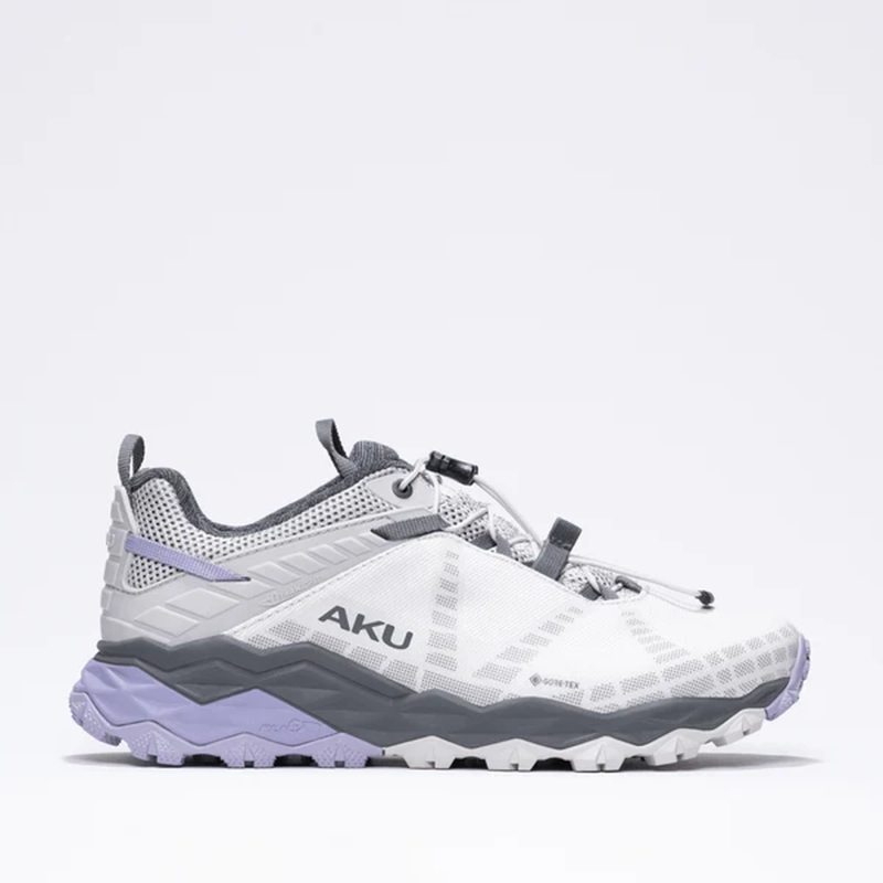 AKU Flyrock GTX Women's Light Grey/Violet lifestyle schoen