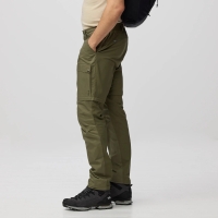 Fjällräven Abisko Hybrid Trail Trs Zip-off Regular Laurel Green