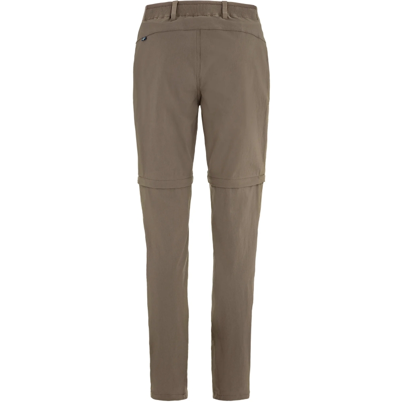 Fjällräven Abisko Hybrid Trail Trs Zip-off Short Women's  Suede Brown