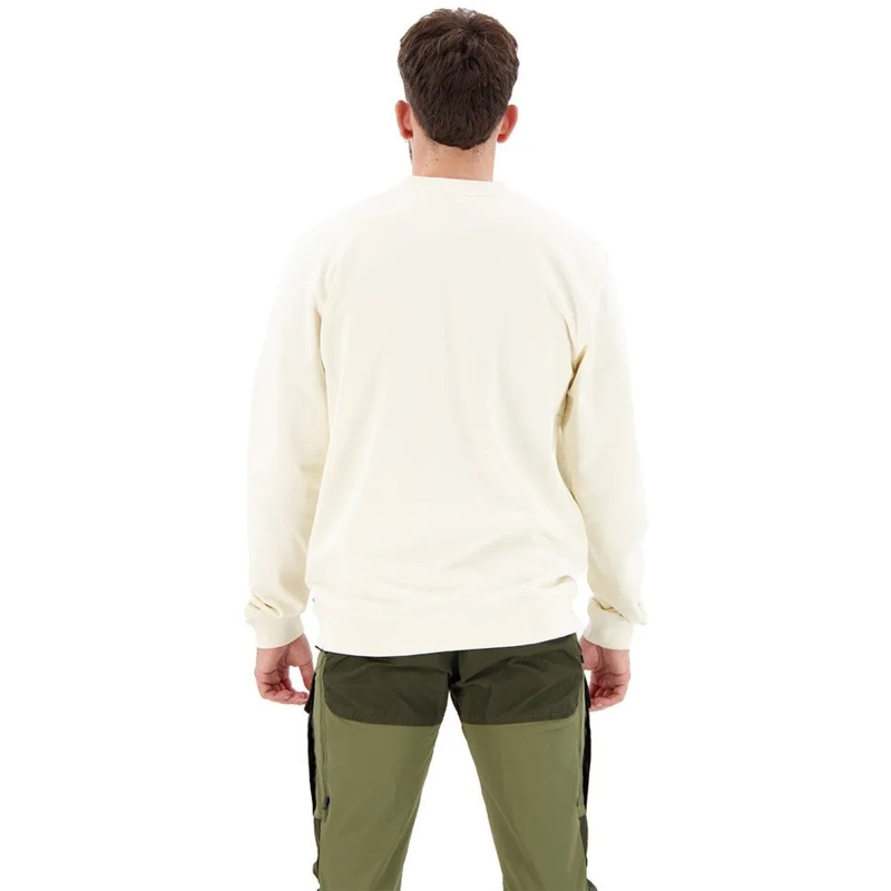 Fjällräven 1960 Logo Badge Sweater Chalk White