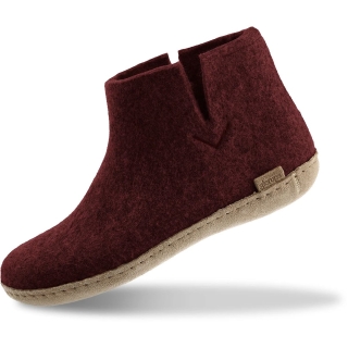 Glerups Boot Leather Beet