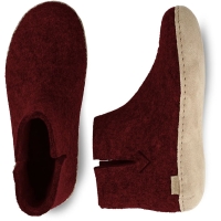 Glerups Boot Leather Beet
