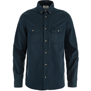 Fjällräven Övik Lite Flannel Shirt Dark Navy