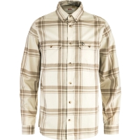 Fjällräven Övik Lite Flannel Shirt Chalk White-Fossil