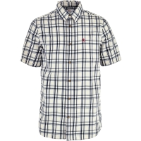 Fjällräven Övik Lite Shirt SS Chalk White-Dark Navy