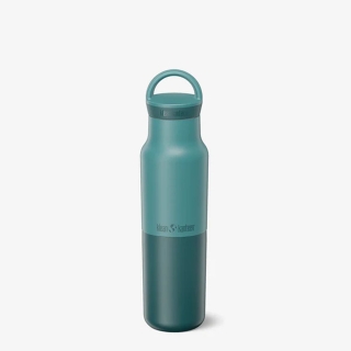 Klean Kanteen Isolatiefles Rise Vac Classic 355ml met Arch Loopc Brittany Blue