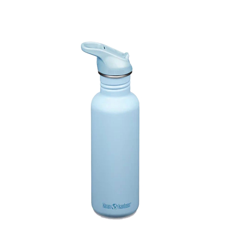 Klean Kanteen Drinkfles Classic 800ml met flip/sportdop Clear Sky