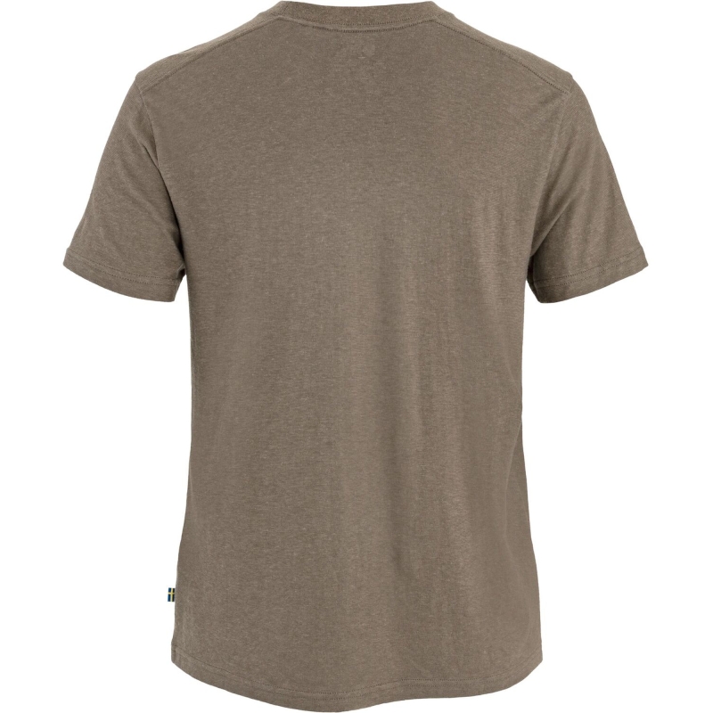 Fjällräven Hemp Blend T-shirt Women's Suede Brown